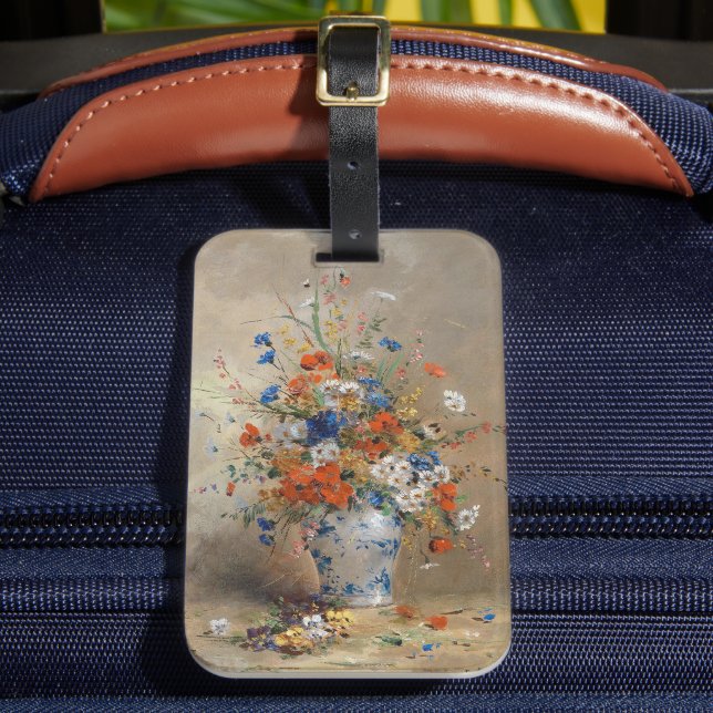Blumenstillleben | Eugene Petit Luggage Tag (Front Insitu 2)