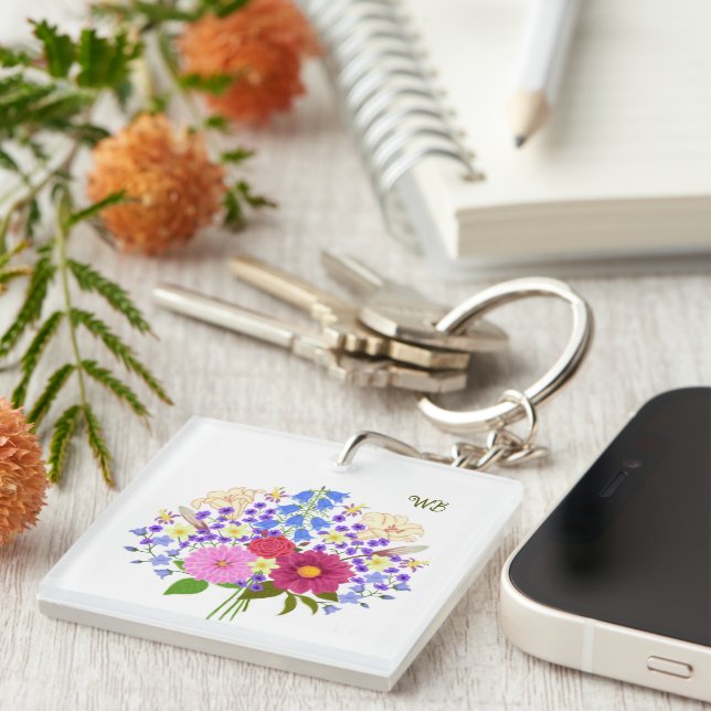 Blumenstrauss Key Ring (Front Right)
