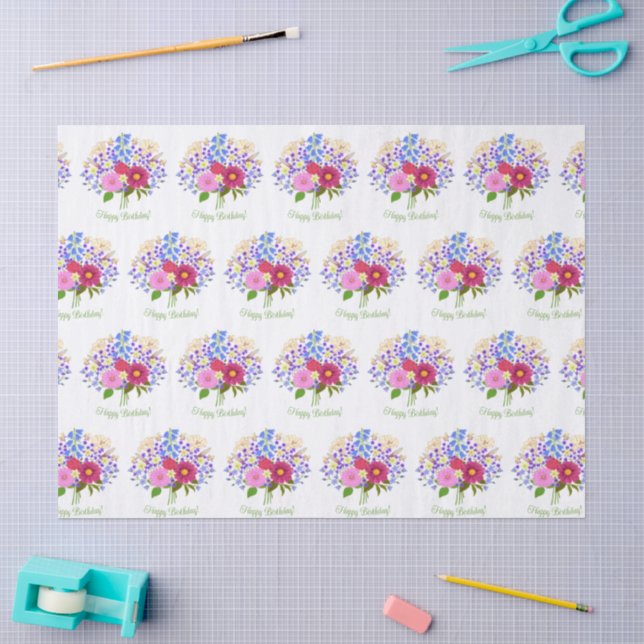 Blumenstrauss Tissue Paper (Craft)
