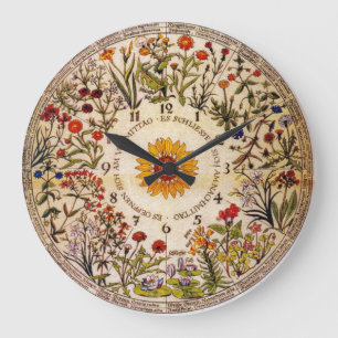 Blumenuhr Flower Clock