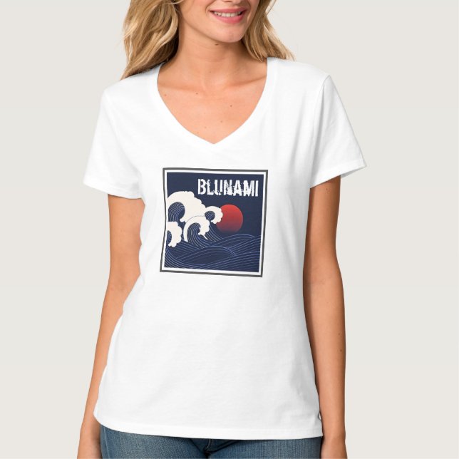 Blunami! 2020 Democratic Election T-Shirt (Front)