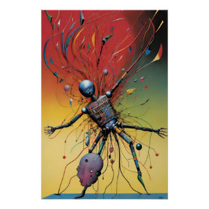 Blunder of Galactic Proportions - Ken Gauge Art Poster