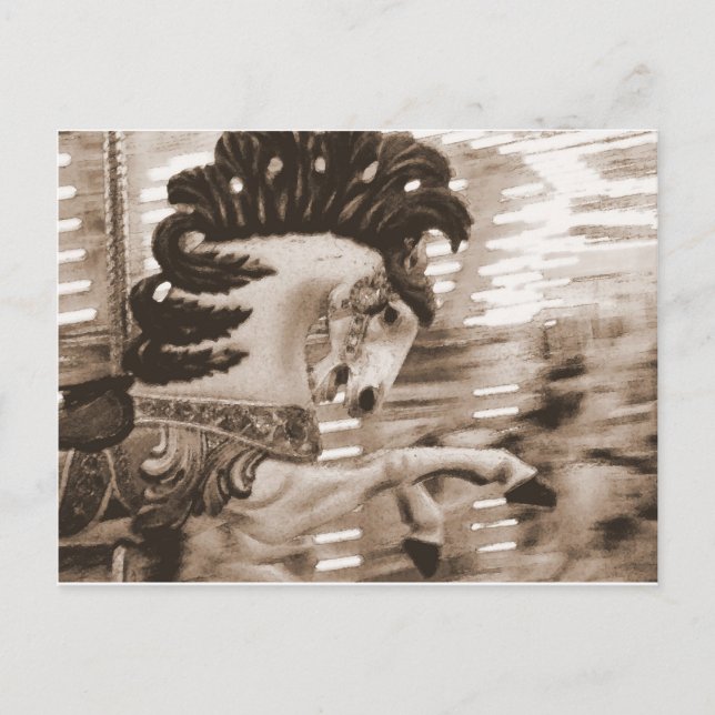 Blur #8 Horse Postcard (Front)