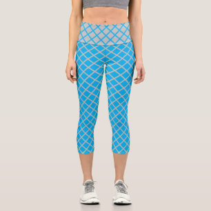 blur diamond High Waisted Capris