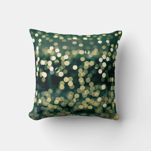 Blurred background. The festival holiday. abstract Cushion (Front)