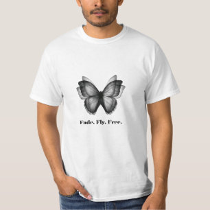 Blurred Butterfly – Abstract Motion Tee T-Shirt