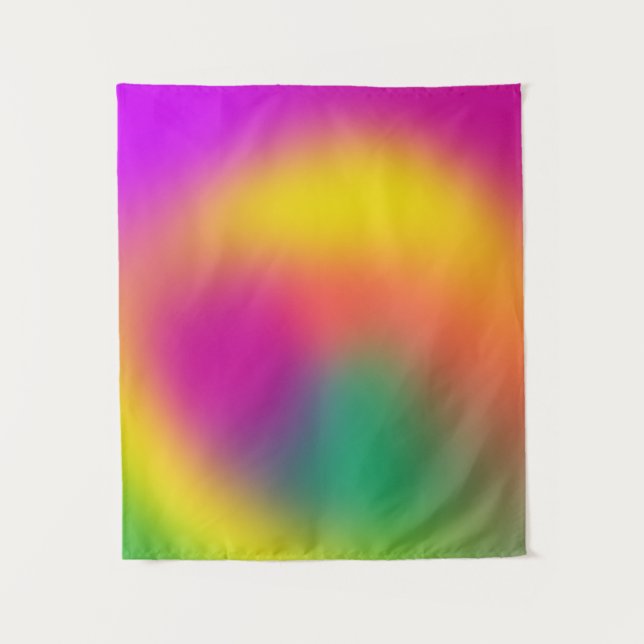 Blurred Colours Of The 90s Tapestry (Front)
