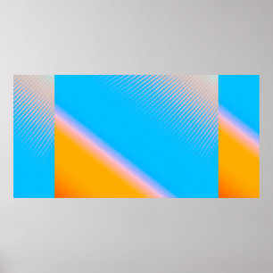 blurred image with gradient colors design in abstr poster