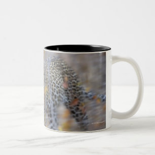 blurred motion Two-Tone coffee mug