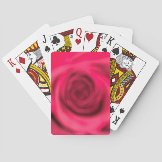 Blurred Rose Playing Cards