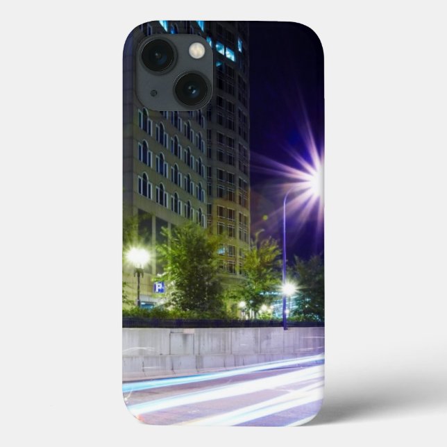 Blurred Traffic at Night Case-Mate iPhone Case (Back)