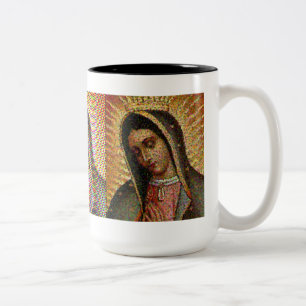 Blurred Vision Virgin of Guadalupe Mug