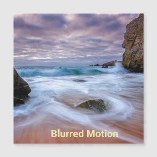 Blurry Motion Magnetic Card