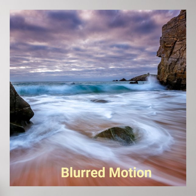 Blurry Motion  Poster (Front)