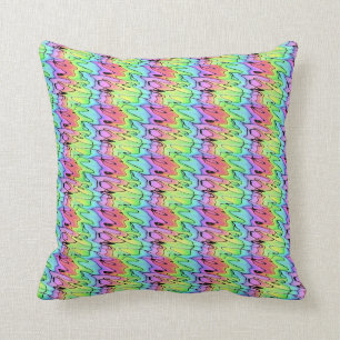 Blurry Rainbow Cushion