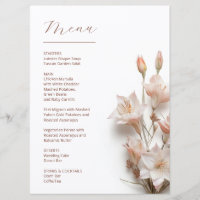  Blush 3D Magnolia Flowers White