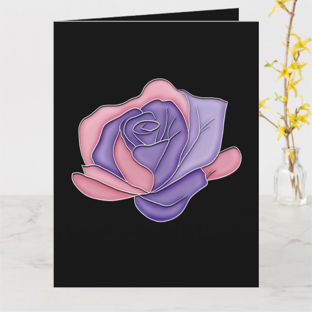Blush and Bloom Card (Yellow Flower)