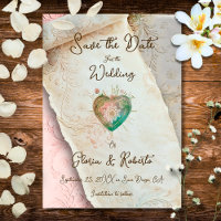 Blush Baroque Scroll and Sacred Heart