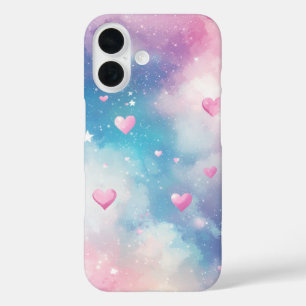 Blush Bear Pile iPhone 16 Case