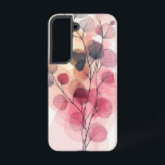 Blush Berries Abstract Phone Case<br><div class="desc">A bouquet of abstract berries painted in a dreamy palette of purples and pinks brings a fresh and artistic charm to your device.</div>