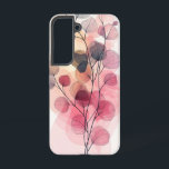 Blush Berries Abstract Phone Case<br><div class="desc">A bouquet of abstract berries painted in a dreamy palette of purples and pinks brings a fresh and artistic charm to your device.</div>