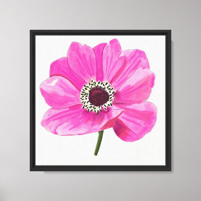 Blush Bloom Canvas Print (Front)