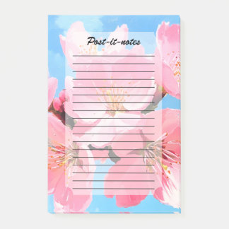 Blush Bloom Cherry Blossom Post-it Notes