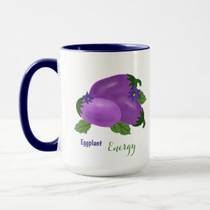 Blush & Bloom Eggplant Collection  Mug