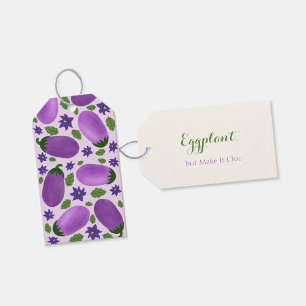 Blush & Bloom Eggplant Collection – Soft Lilac Gift Tags