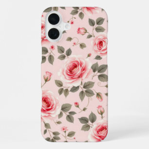 Blush Bloom iPhone 16 Plus Case