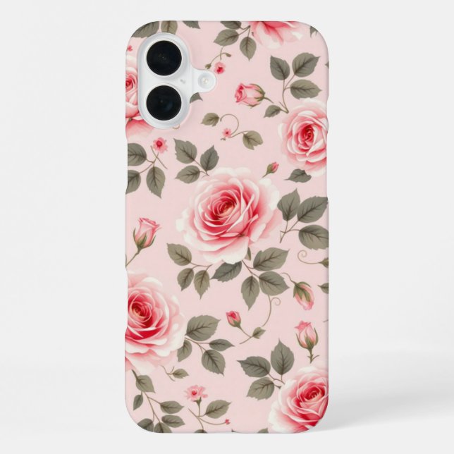 Blush Bloom iPhone Case (Back)