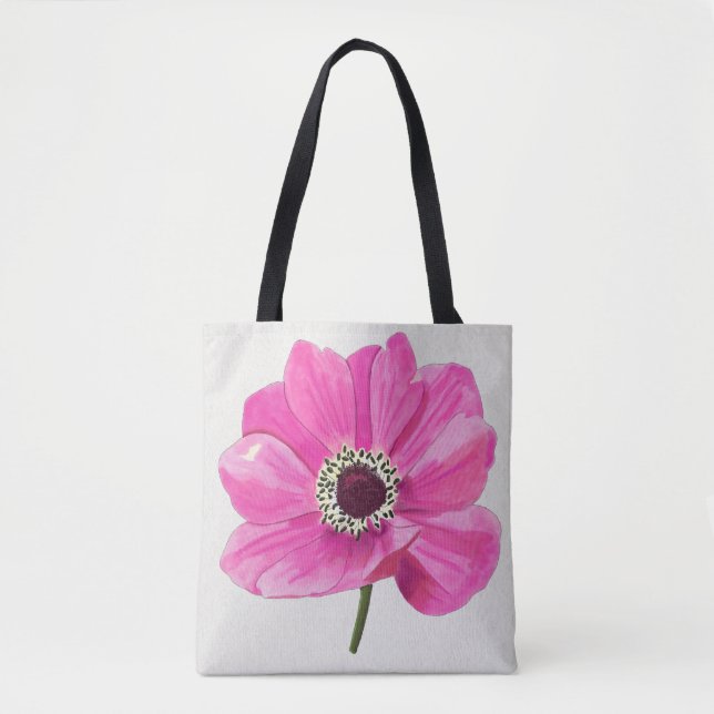 Blush Bloom Tote Bag (Front)