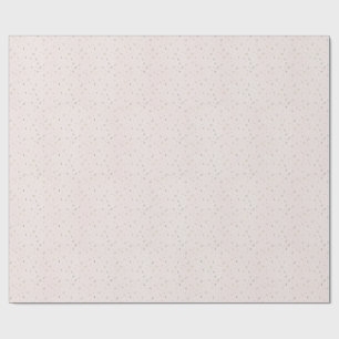 Blush Celestial Christmas Wrapping Paper