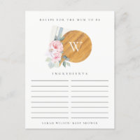 Blush Chopping Board Recipe Request Baby Shower