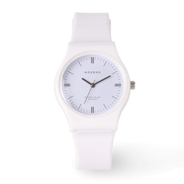 Blush Élan Minimalist Watch - Lavender (Front)