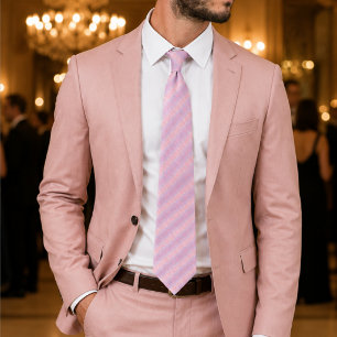 Blush Elegance Pastel Tie