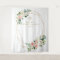 Blush Floral Gold Frame Holy Communion Backdrop