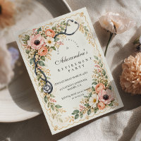 Blush Floral Nurse Retirement Party