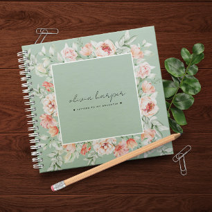Blush Floral Sage Letters to My Daughter Journal