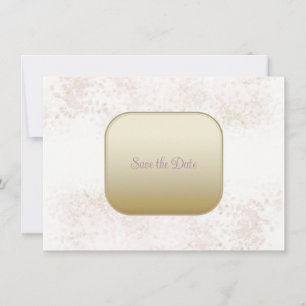 Blush Flush  and Gold Save The Date