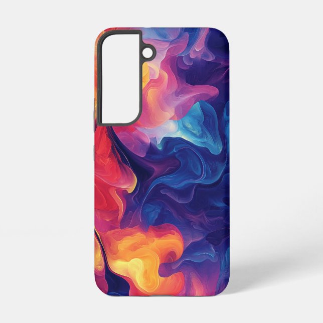 Blush Frequency Samsung Galaxy S22 Case (Back)