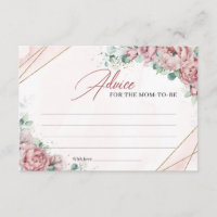 Blush gold eucalyptus Advice for the mum-to-be