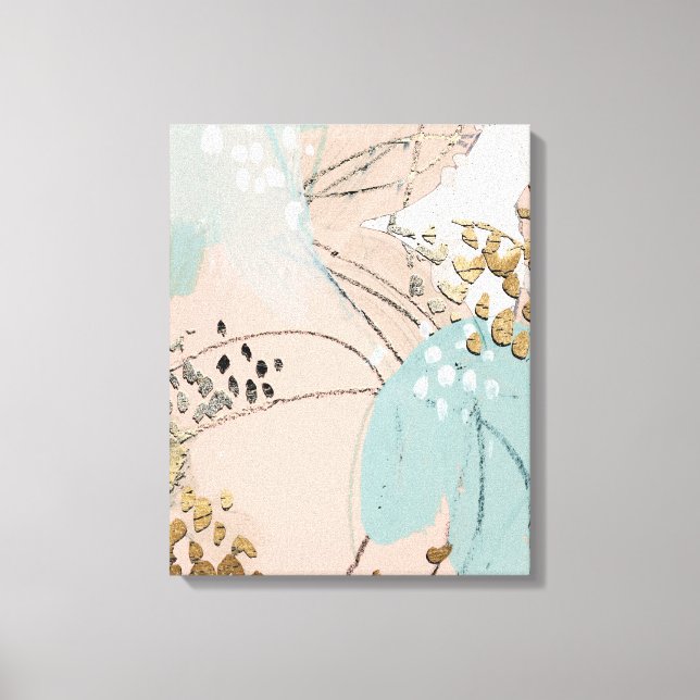 Blush & Gold I Canvas Print (Front)