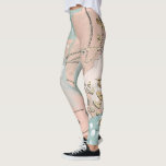 Blush & Gold I Leggings<br><div class="desc">Blush & Gold I by June Erica Vess</div>