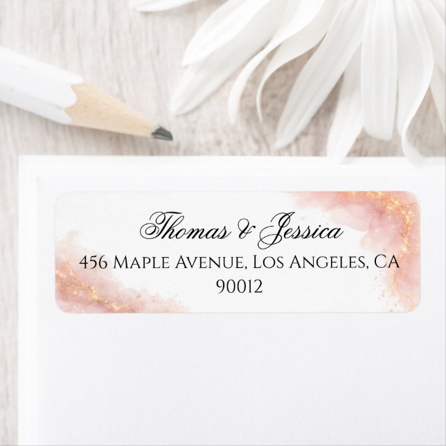 Blush Gold Sparkle Romantic Wedding Elegance (Insitu)