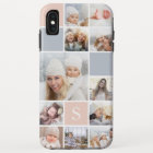 Blush & Grey Photo Collage & Monogram