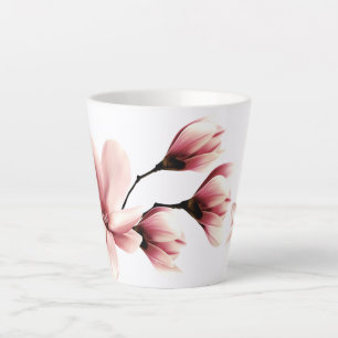 Blush Magnolias Latte Mug