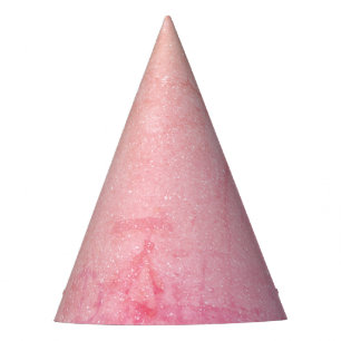 Blush Marble Party Hat - Customisable & Elegant