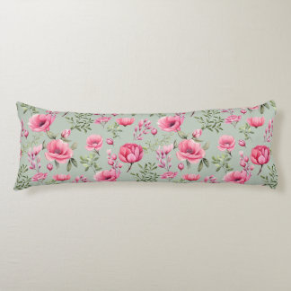Blush Meadow-Petals in Bloom Body Cushion