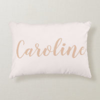Blush Minimalist Calligraphy Personalised Name